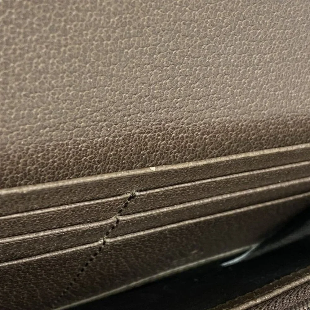 Gucci Wallet Ophidia Brown Beige Gold - Picture 9 of 10